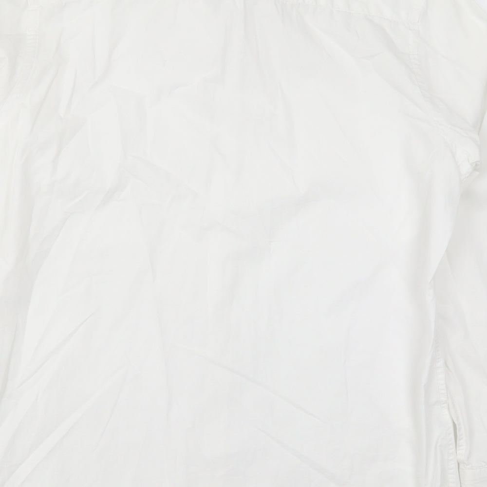 John Lewis Mens White    Dress Shirt Size 16