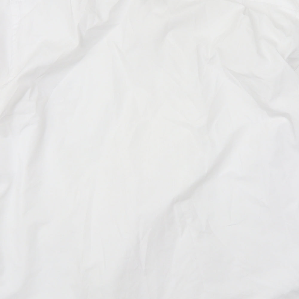 Marks and Spencer Mens White    Dress Shirt Size 16