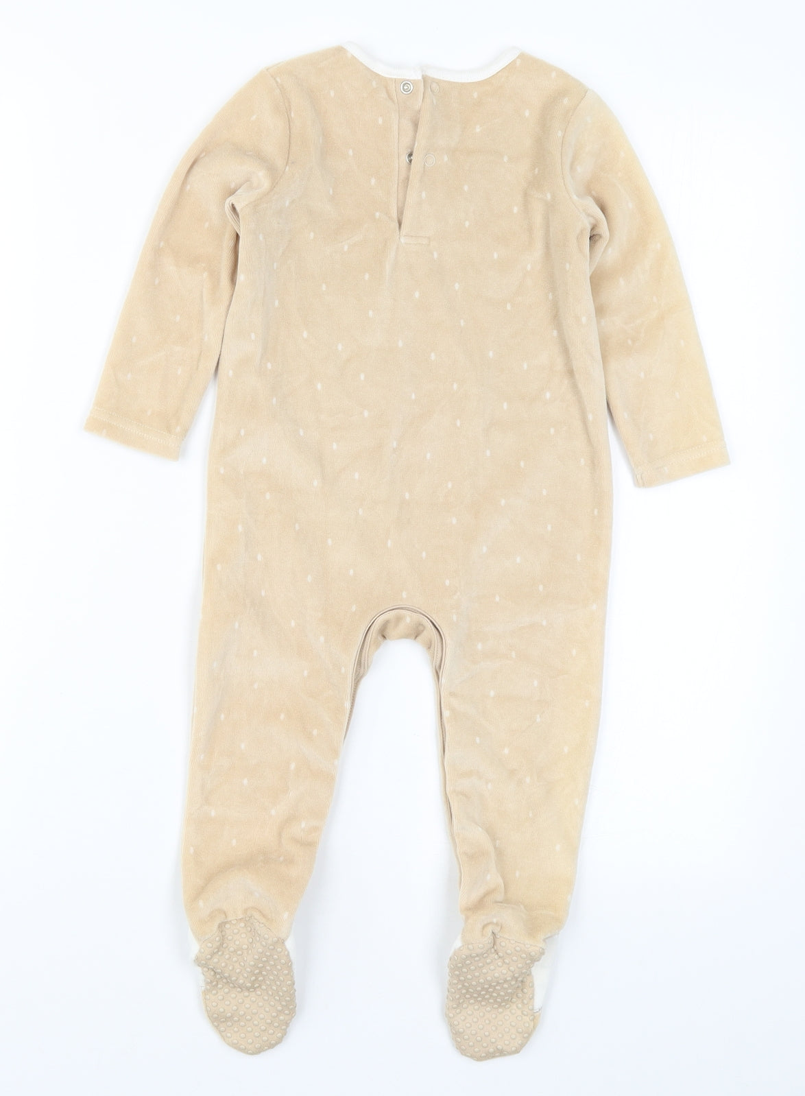 George Baby Beige Solid  Cami Bodysuit Size 12-18 Months  - Mummy's Little Pudding Christmas Pudding