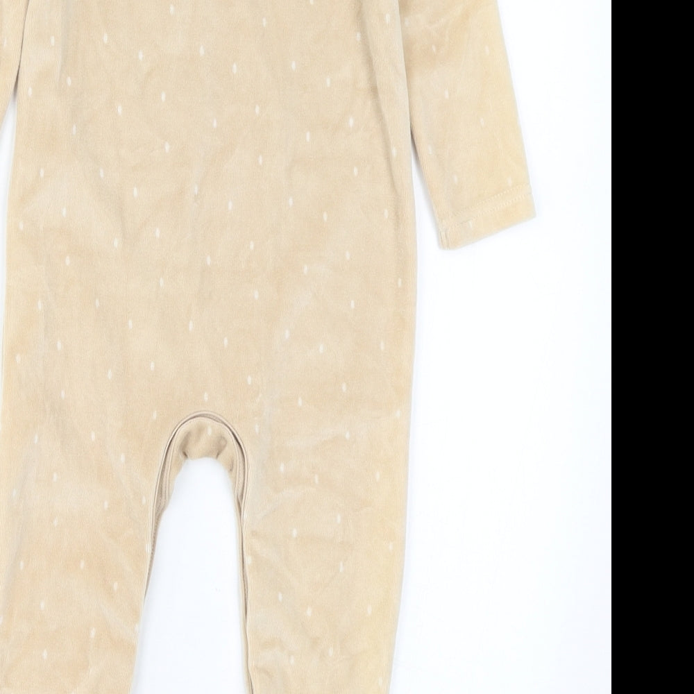 George Baby Beige Solid  Cami Bodysuit Size 12-18 Months  - Mummy's Little Pudding Christmas Pudding