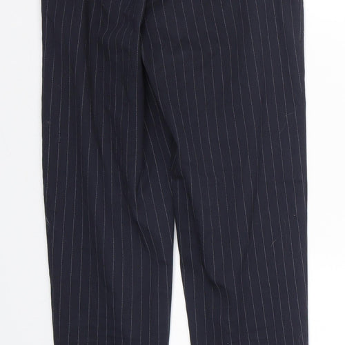 H&M Womens Blue Striped  Bloomer Trousers Size 4 L26 in