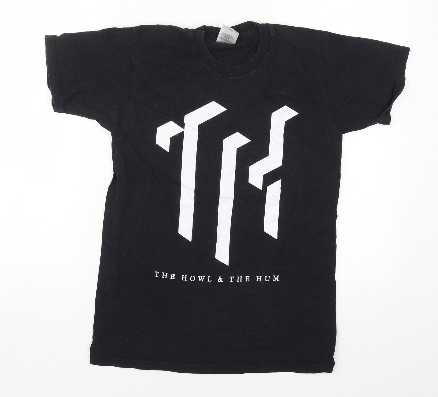 Fruit of the Loom Mens Black    T-Shirt Size S  - The Howl and the Hum