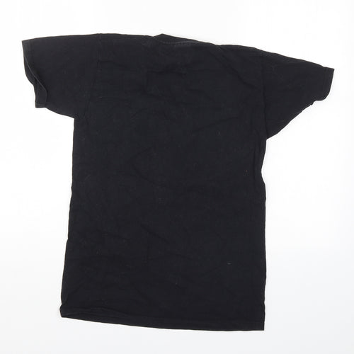 Fruit of the Loom Mens Black    T-Shirt Size S  - The Howl and the Hum