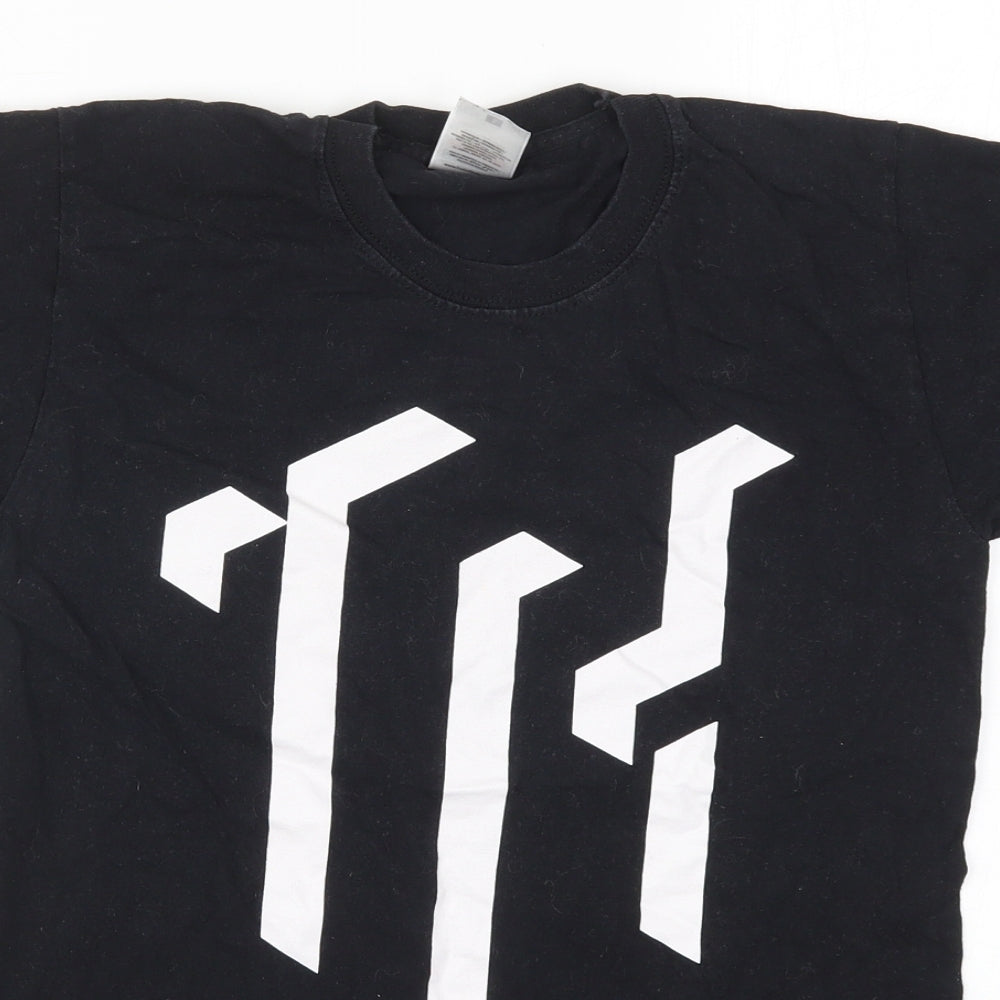 Fruit of the Loom Mens Black    T-Shirt Size S  - The Howl and the Hum