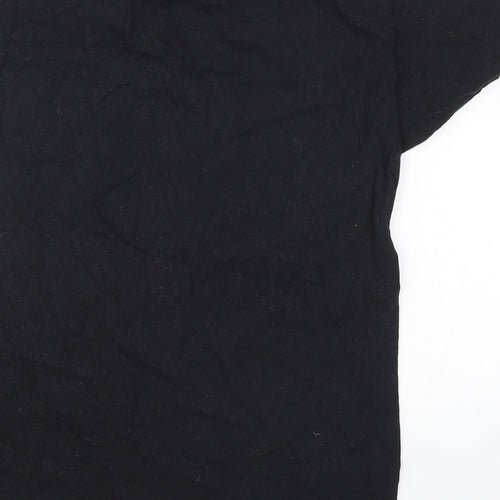 Fruit of the Loom Mens Black    T-Shirt Size S  - The Howl and the Hum