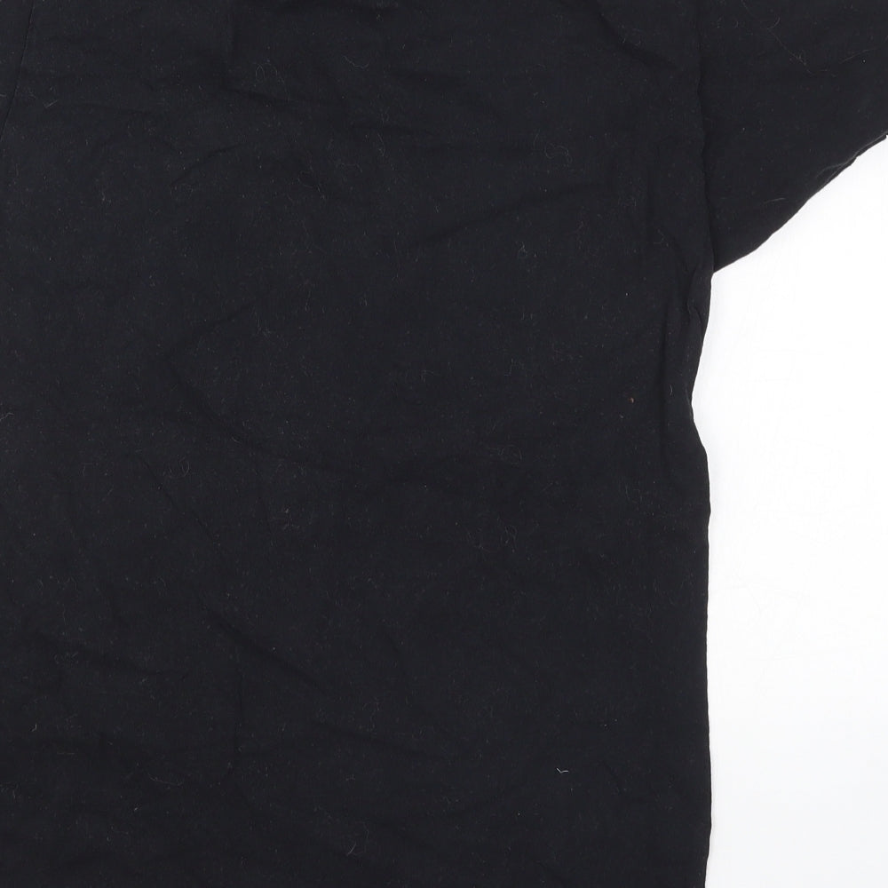 Fruit of the Loom Mens Black    T-Shirt Size S  - The Howl and the Hum