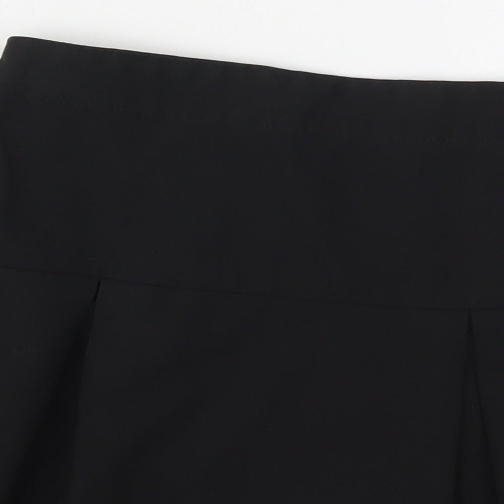 Debenhams Girls Black   A-Line Skirt Size 8 Years