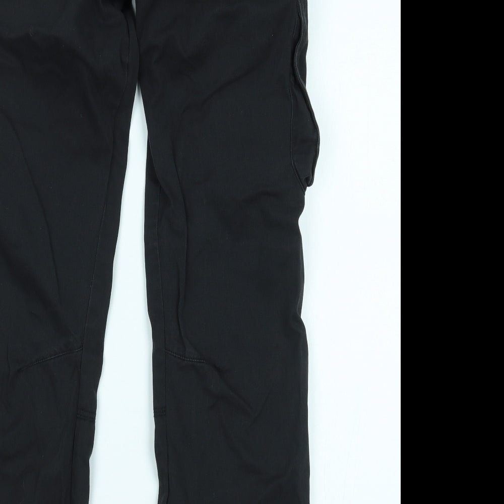 George Mens Black   Cargo Trousers Size 32 L32 in