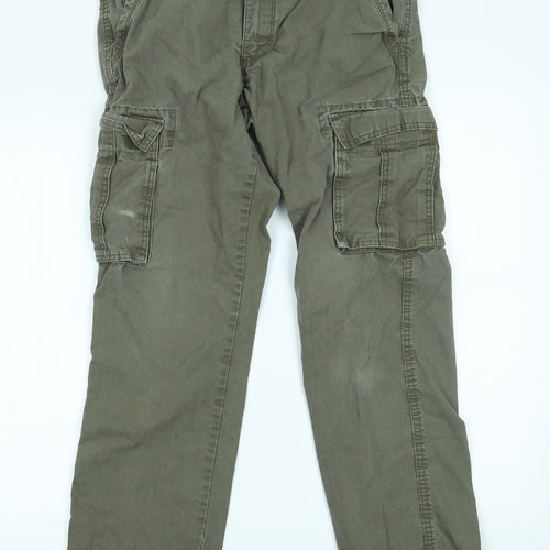 F&F Mens Green   Cargo Trousers Size 32 L32 in
