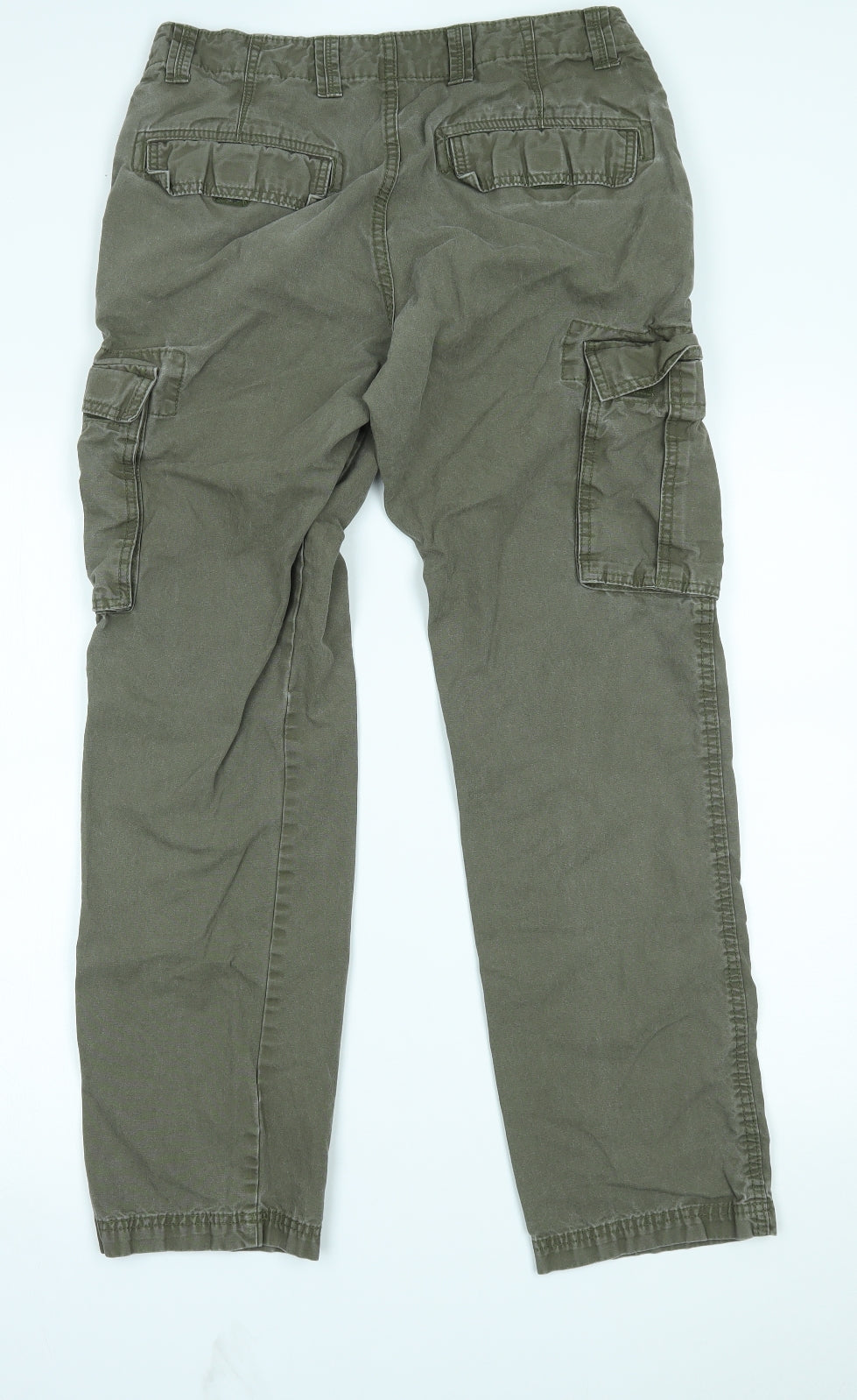 F&F Mens Green   Cargo Trousers Size 32 L32 in