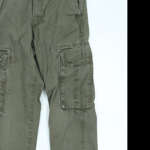F&F Mens Green   Cargo Trousers Size 32 L32 in