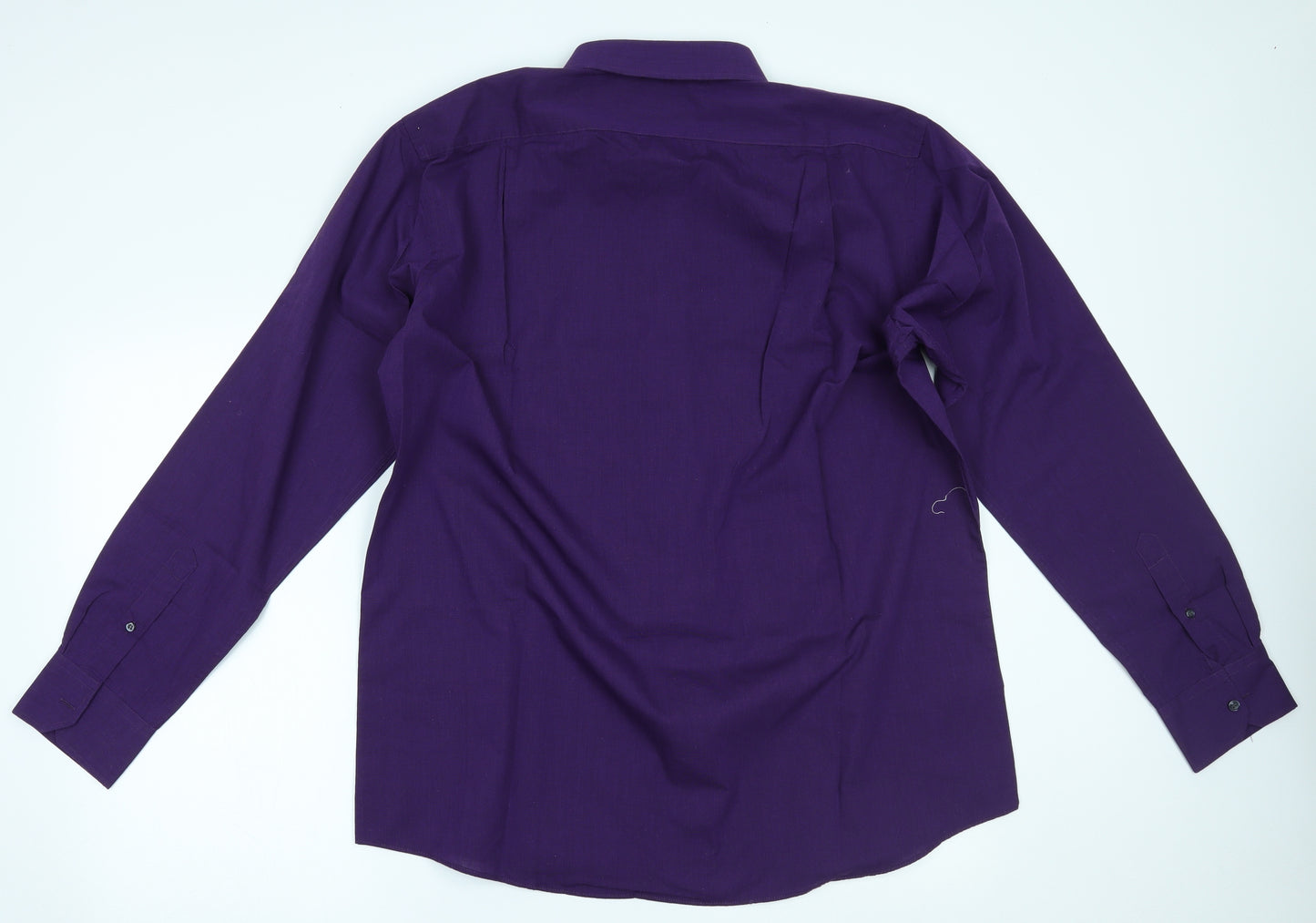 Marks and Spencer Mens Purple    Dress Shirt Size 17