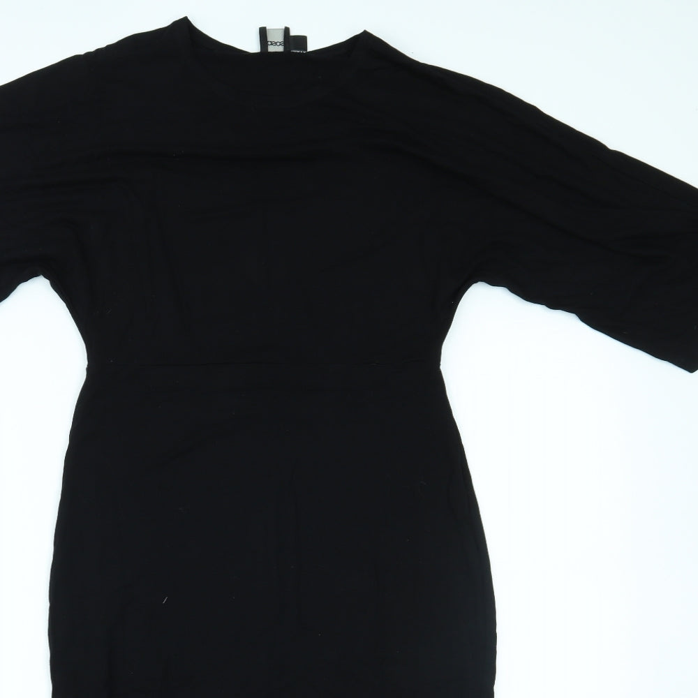 ASOS Womens Black   Fit & Flare  Size 8