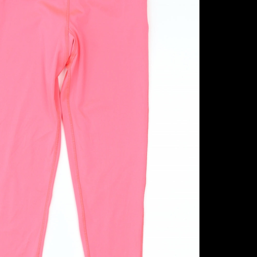 USA Pro Womens Pink    Leggings Size 8 L23 in