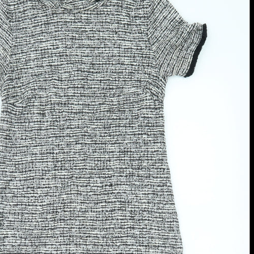New Look Womens Grey   A-Line  Size 8
