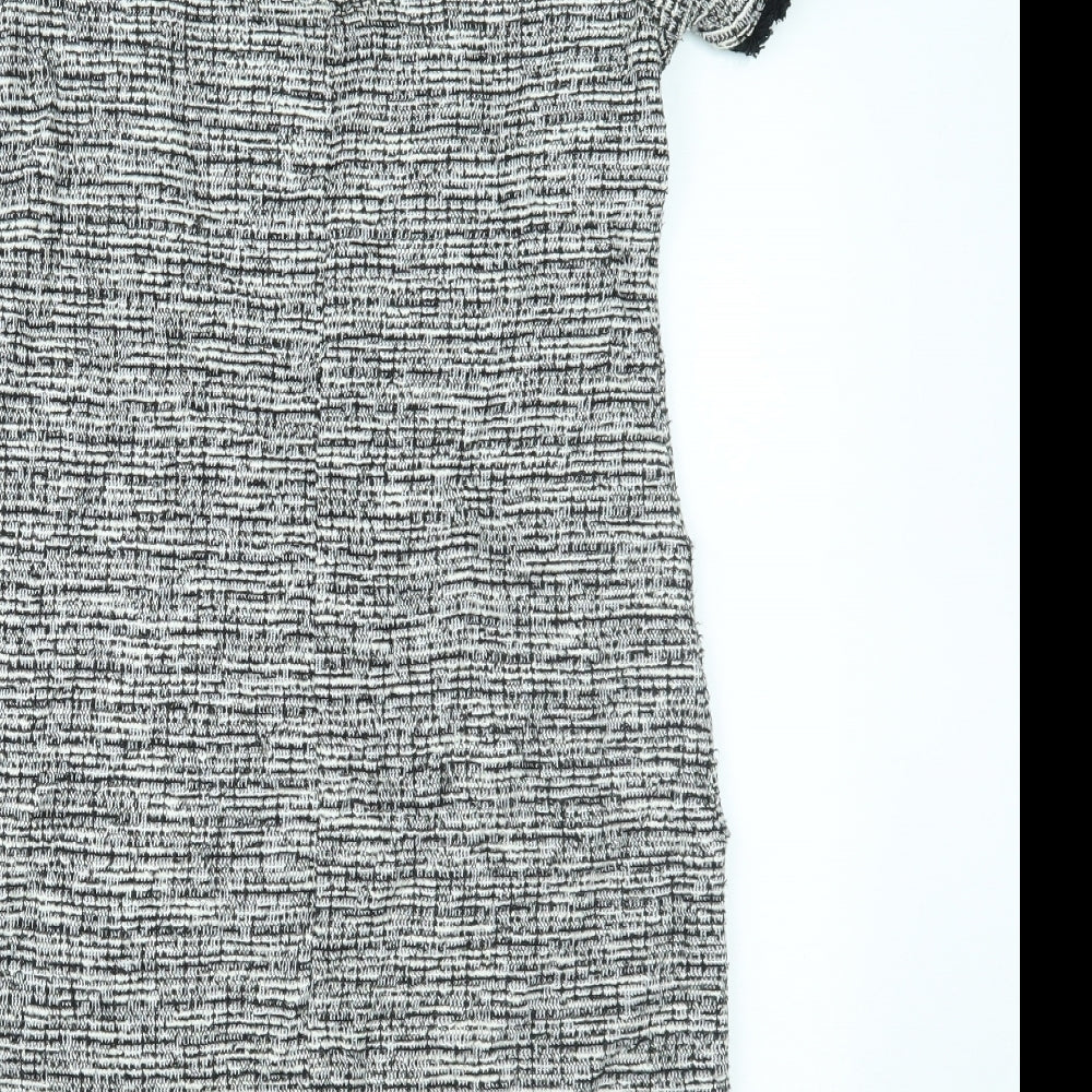 New Look Womens Grey   A-Line  Size 8