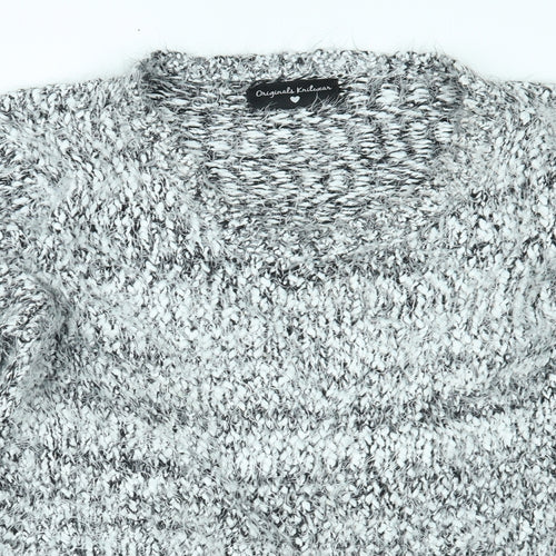 Originals Knitwear Womens Grey   Pullover Jumper Size XL