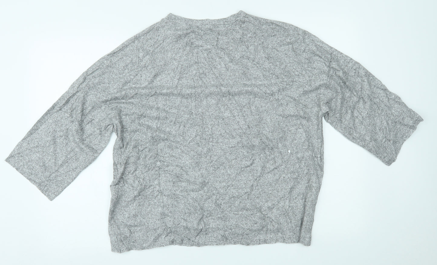Zara Womens Grey   Basic Blouse Size L