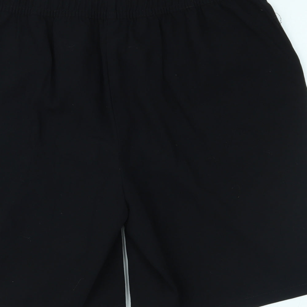 Papaya Womens Black   Paperbag Shorts Size 12