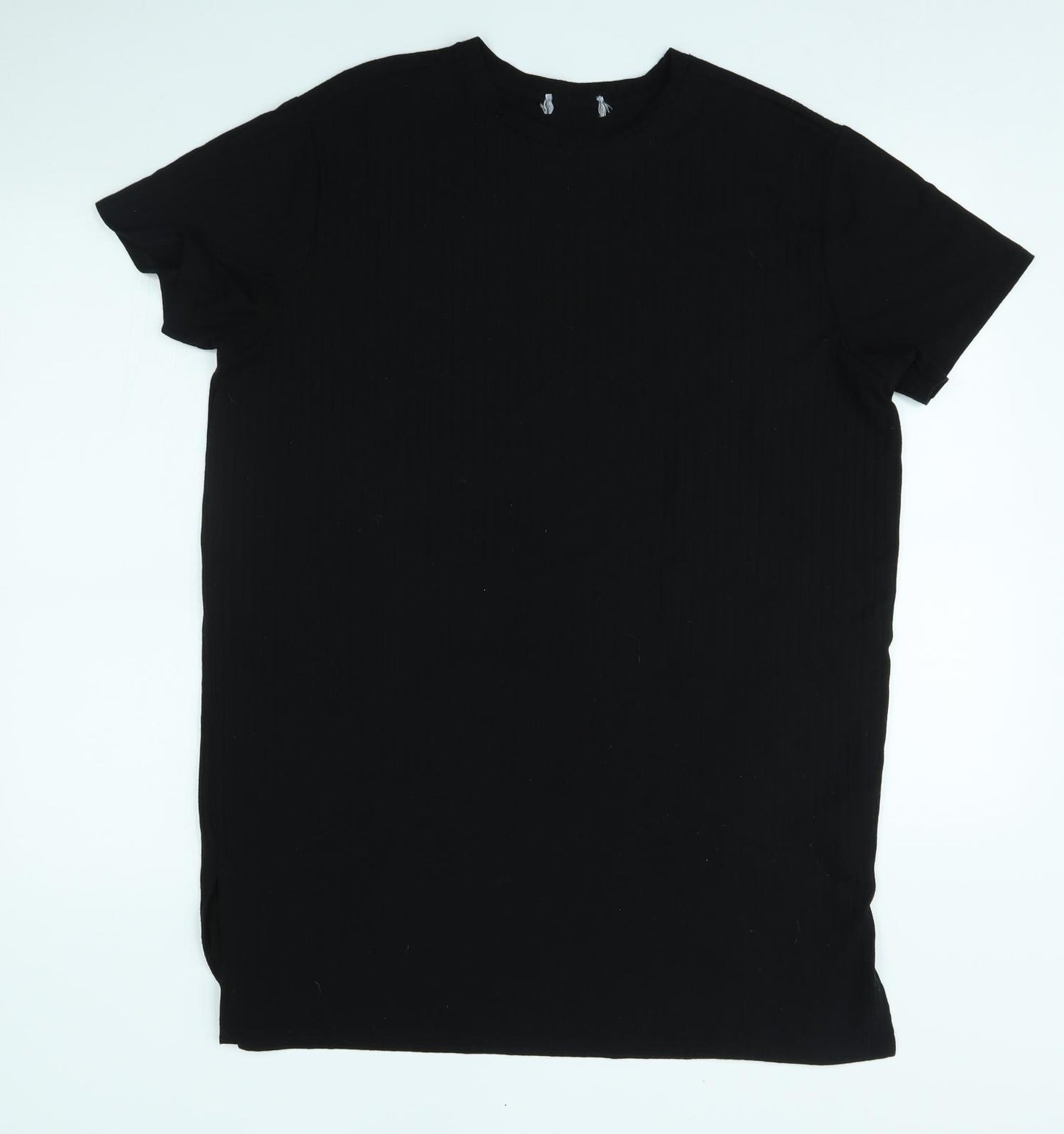 Matalan Womens Black   T-Shirt Dress  Size L