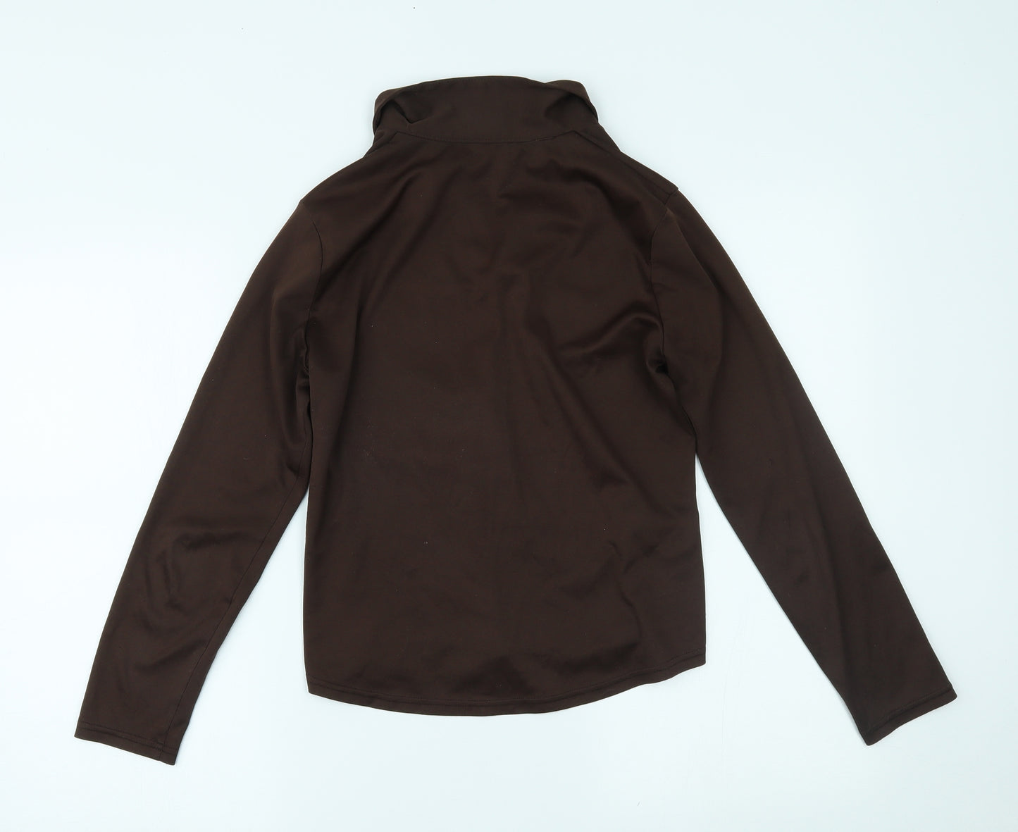 New Look Womens Brown   Basic Polo Size 14