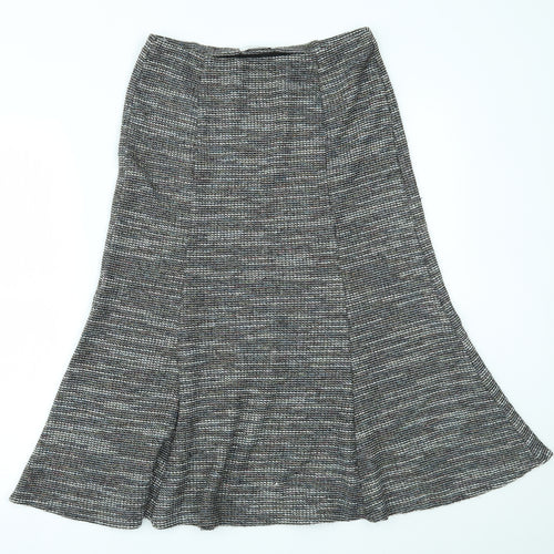 Marks and Spencer Womens Grey   Tulip Skirt Size 8