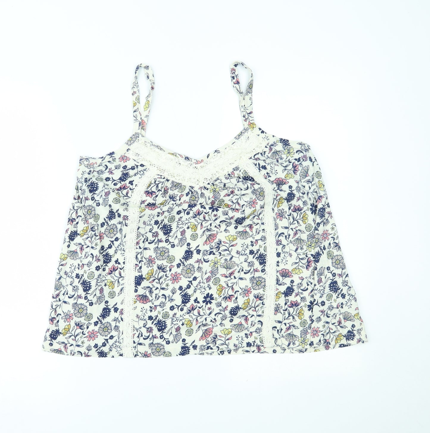 Marks and Spencer Womens Multicoloured Floral  Camisole Tank Size 16