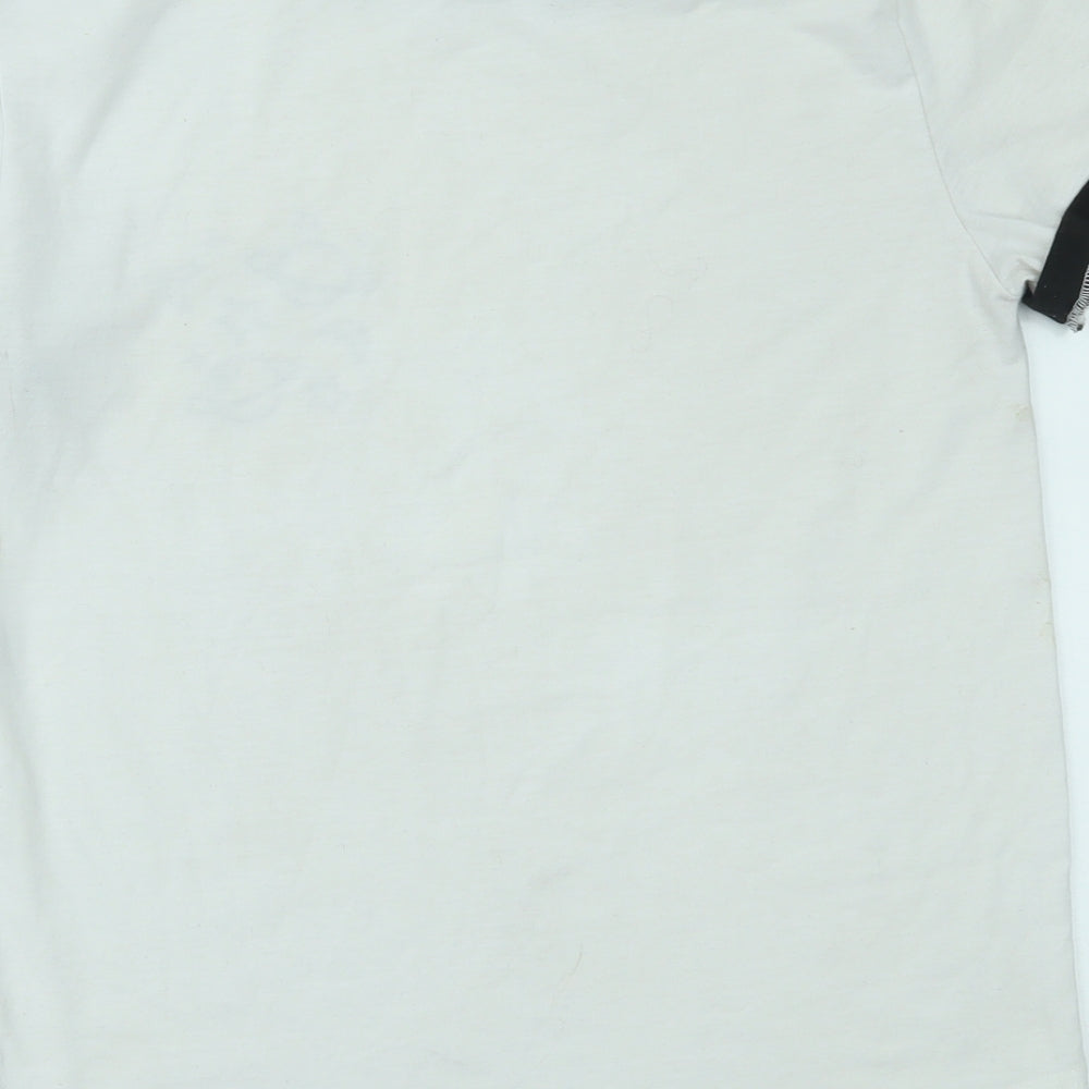 SheIn Womens White   Basic T-Shirt Size S