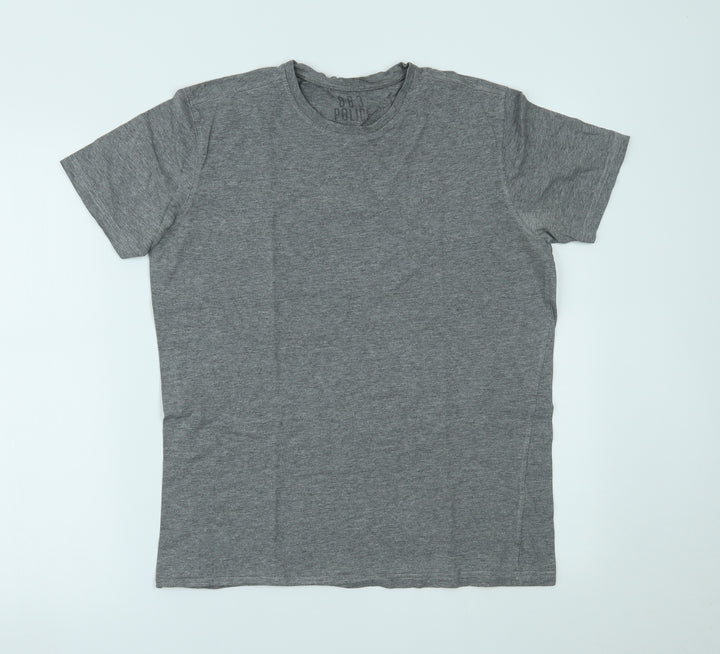 883 Police Womens Grey Basic T-Shirt Size M