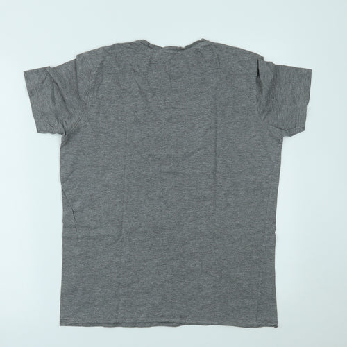 883 Police Womens Grey   Basic T-Shirt Size M