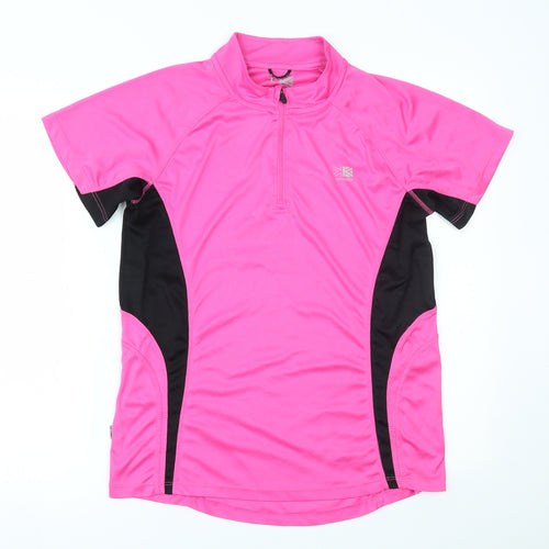 Karrimor Womens Pink   Basic Polo Size 14