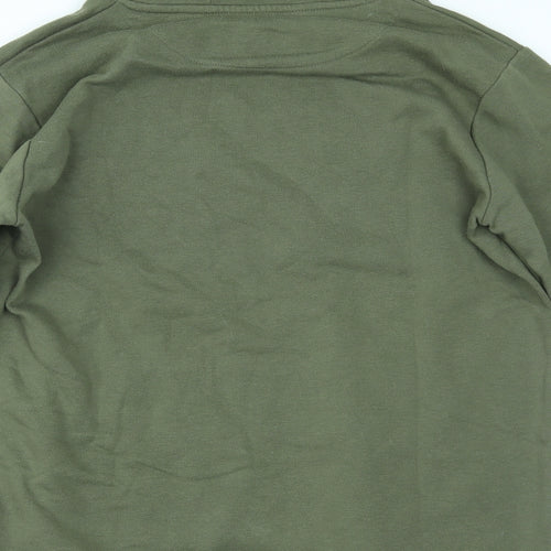 Shoreditch Mens Green   Pullover Jumper Size S