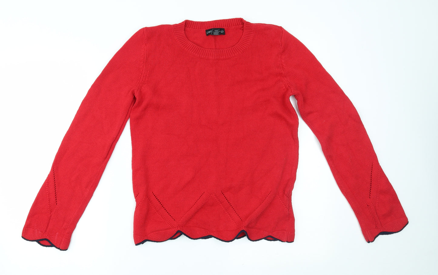Cynthia Rowley Womens Red   Pullover Jumper Size S