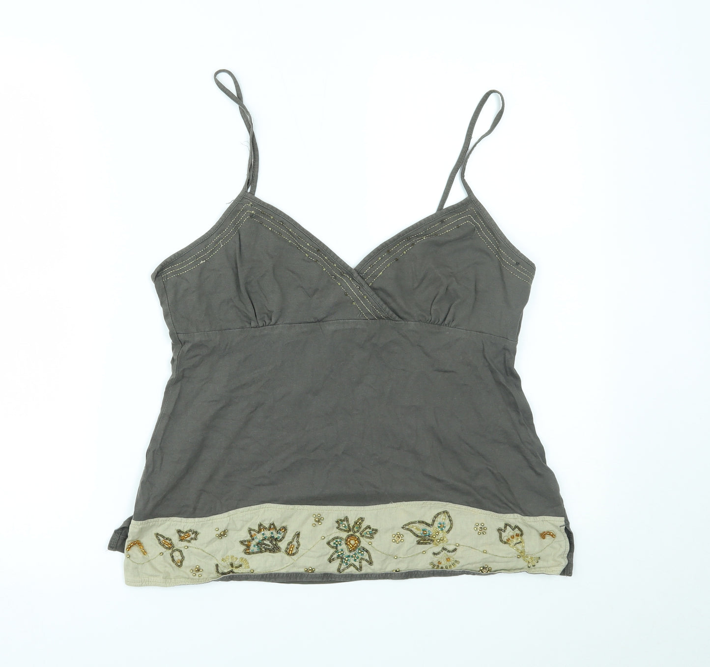 NEXT Womens Brown   Camisole T-Shirt Size 14