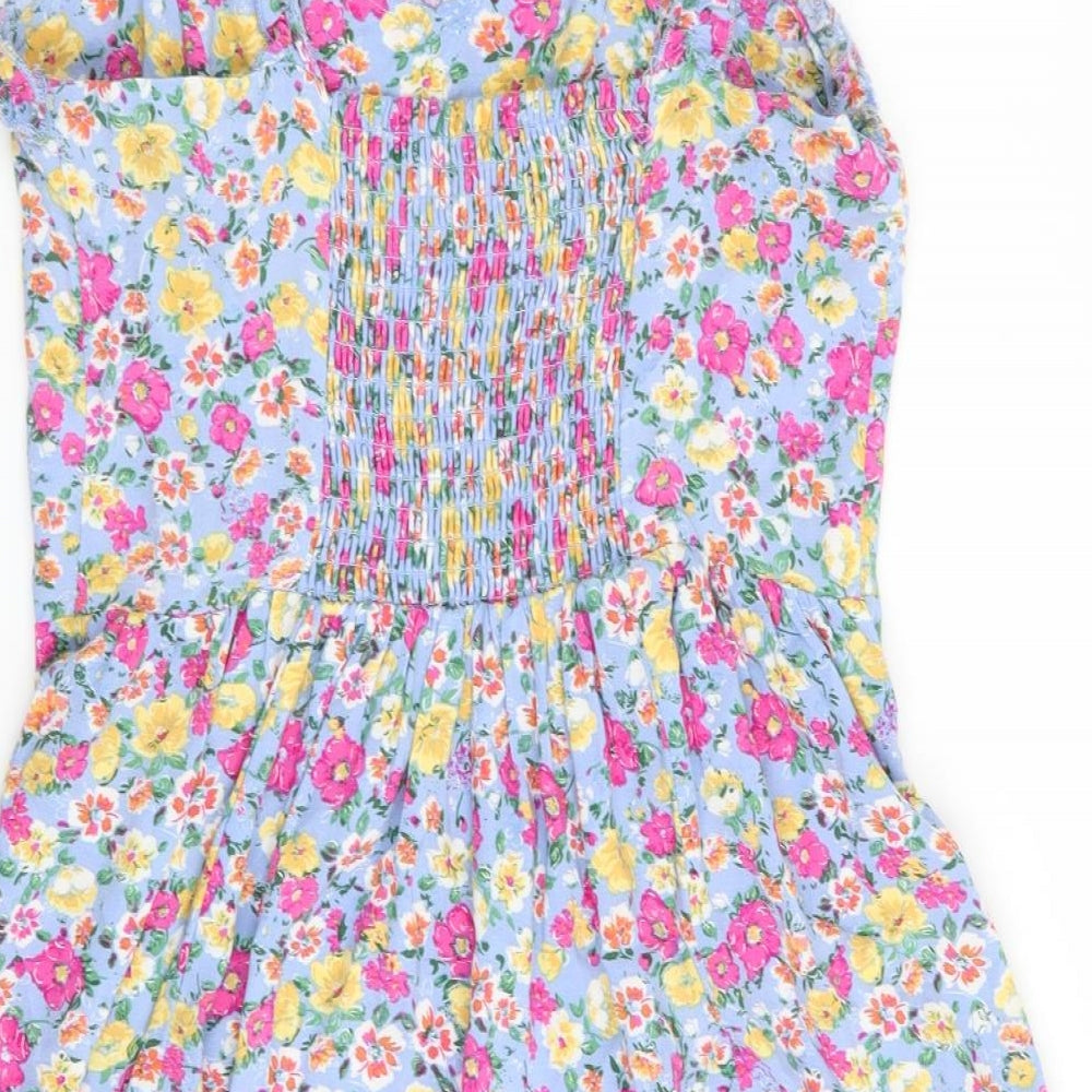 New Look Womens Multicoloured Floral  Fit & Flare  Size 10