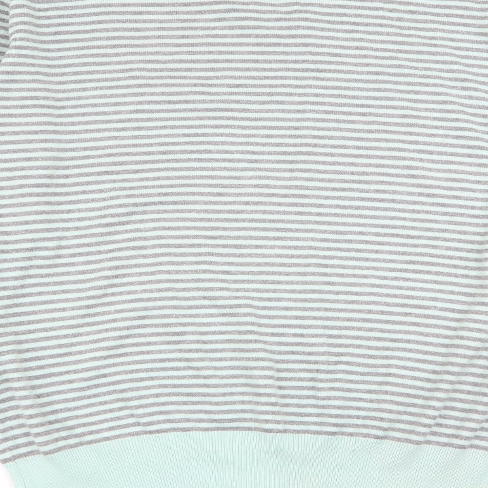 silver lions Mens Multicoloured Striped  Pullover Jumper Size S