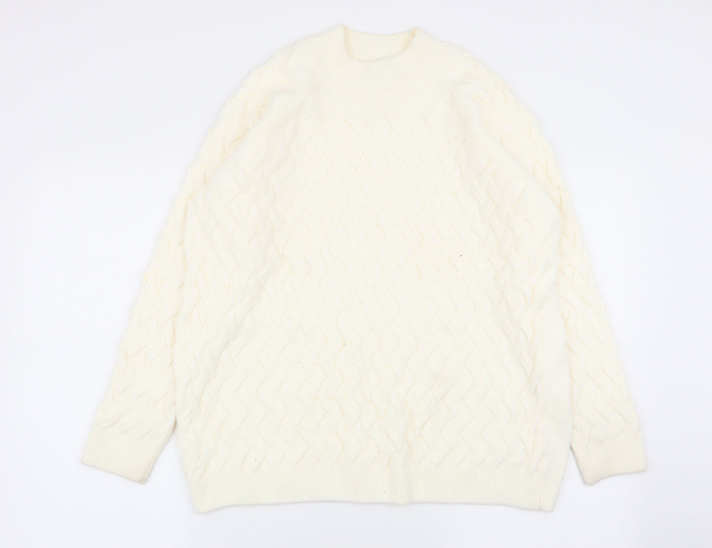 TU Womens Ivory   Pullover Jumper Size 18