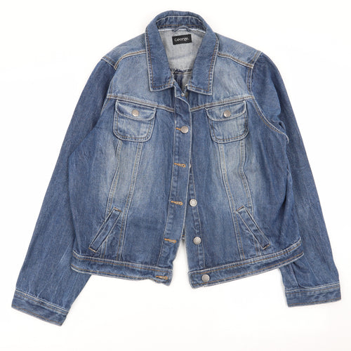 Asda George Womens Blue   Jacket  Size 22  - denim jacket