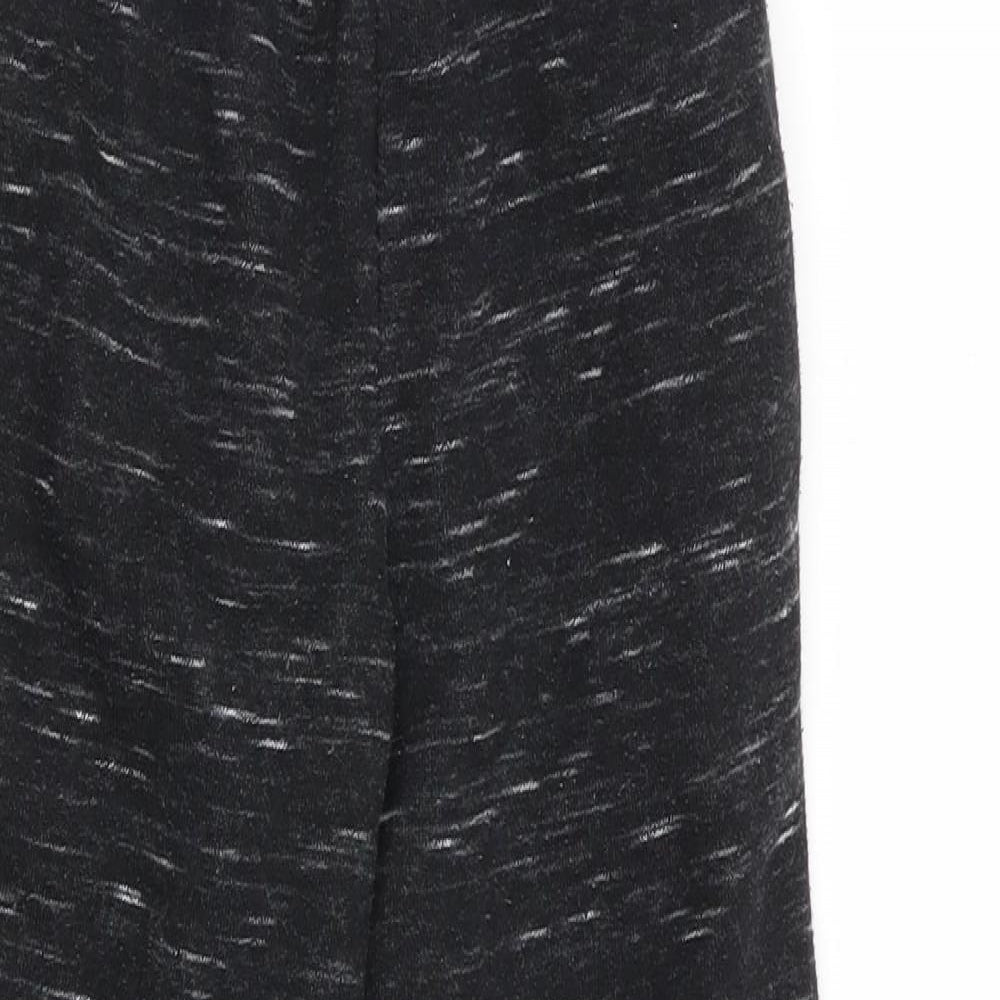 Primark Boys Black Geometric  Jogger Trousers Size 6-7 Years