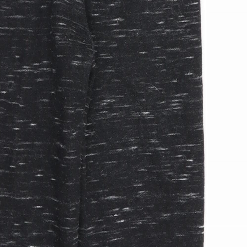 Primark Boys Black Geometric  Jogger Trousers Size 6-7 Years