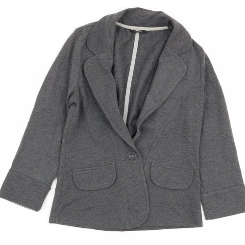 Asda George Womens Grey   Jacket Blazer Size 8