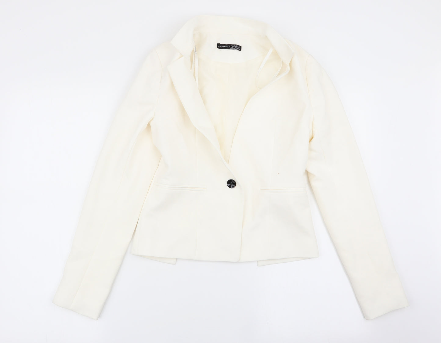Primark Womens White   Jacket Blazer Size 8