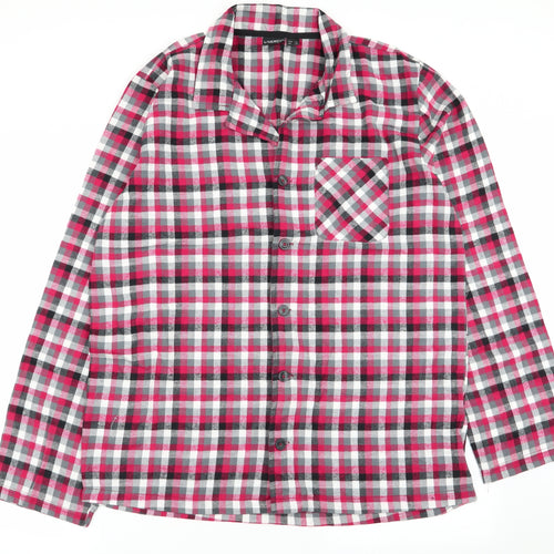Livergy Mens Multicoloured Check   Button-Up Size L