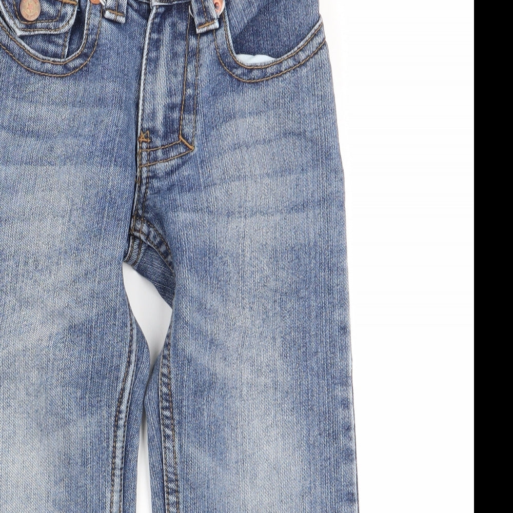 Hollywood Boys Blue   Straight Jeans Size 4 Years