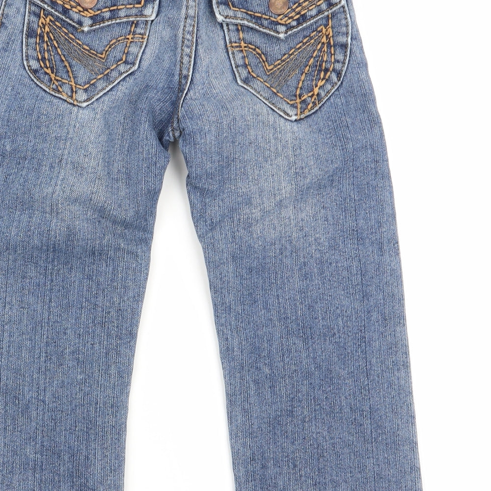 Hollywood Boys Blue   Straight Jeans Size 4 Years