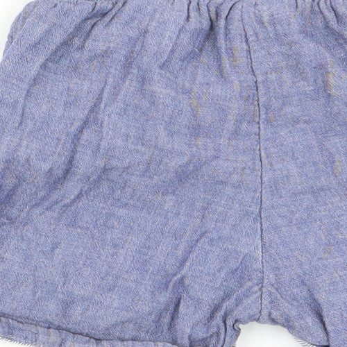 H&M Girls Blue   Capri Trousers Size 12 Months  - shorts