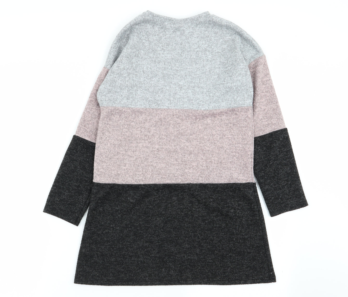 mini mai Girls Multicoloured Striped  Jumper Dress  Size 9-10 Years