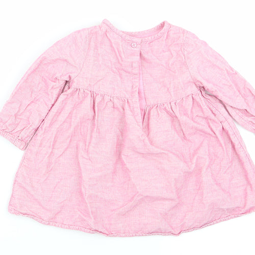 TU Girls Pink   Fit & Flare  Size 6-9 Months