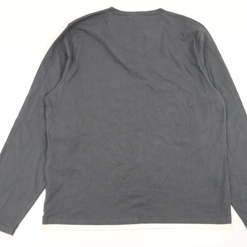 John Lewis Mens Grey    T-Shirt Size 2XL