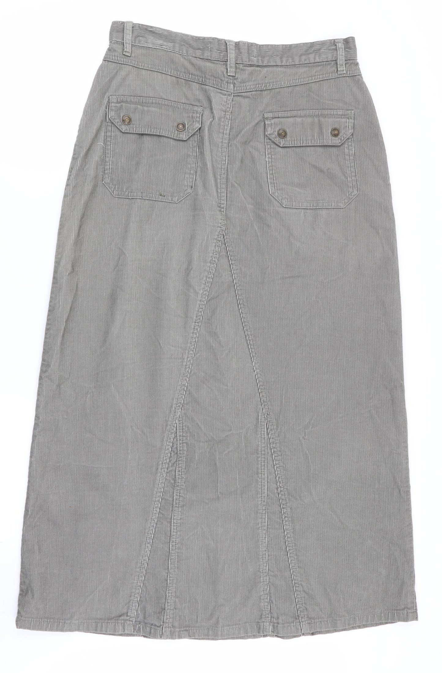 western trading Womens Grey   Flare Skirt Size 30 in
